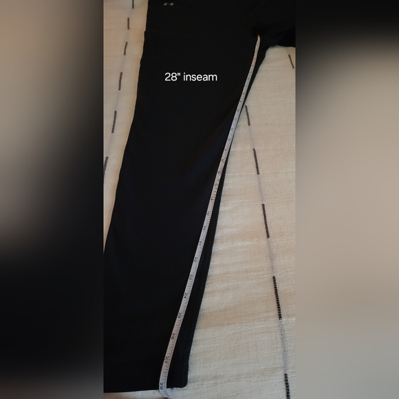 UNDER ARMOR Black Leggings XL - Picture 5 of 9